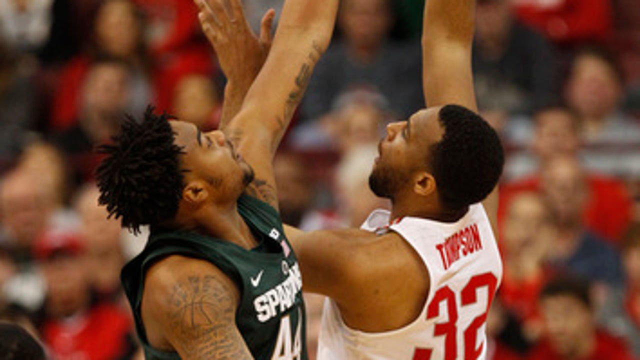 Ohio State beats Michigan State for first Big Ten win 72-67 (Jan 15, 2017)